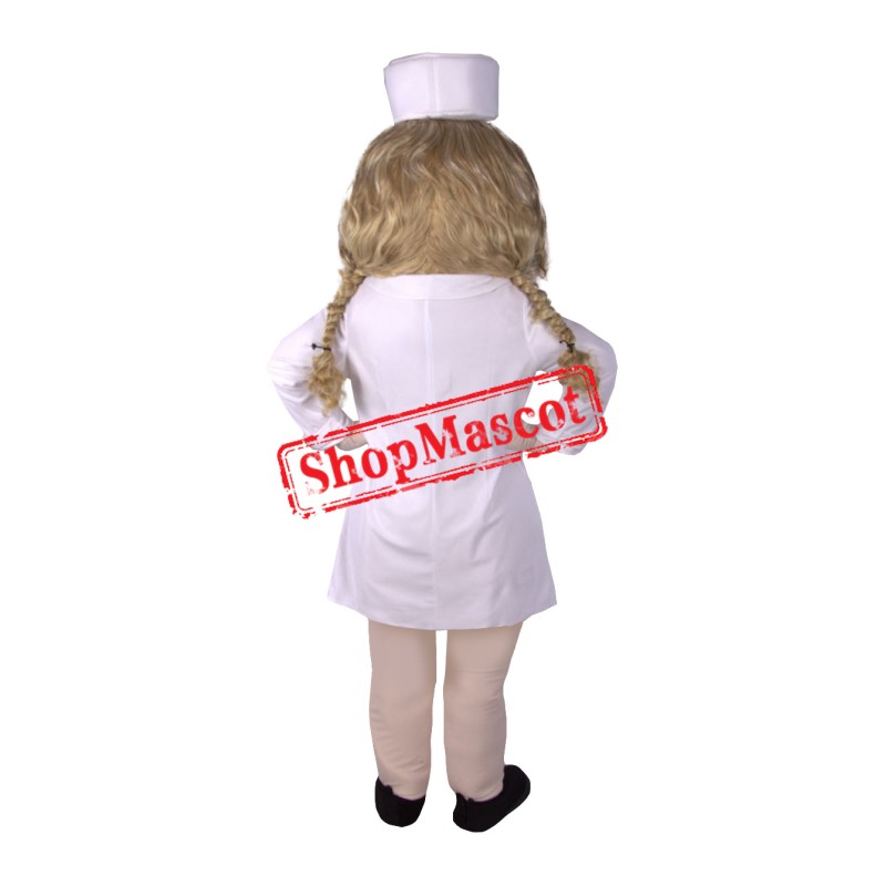 Lovely Realistic Lightweight Nurse Mascot Costume