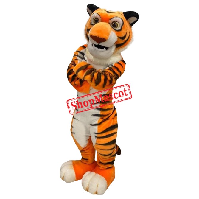 Realistic Lightweight Tiger Mascot Costume Adult Costume