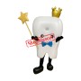 Happy Realistic Lightweight Tooth Mascot Costume