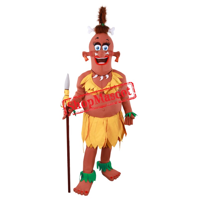 Funny Realistic Lightweight Indian Mascot Costume