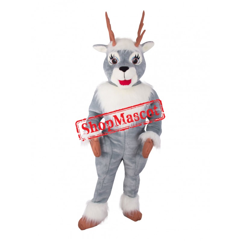 Cute Realistic Lightweight Reindeer Mascot Costume