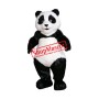 Superb Lovely Realistic Panda Mascot Costume