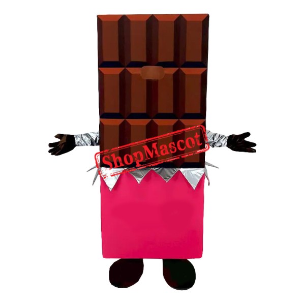 Realistic Lightweight Chocolate Chunks Mascot Costume