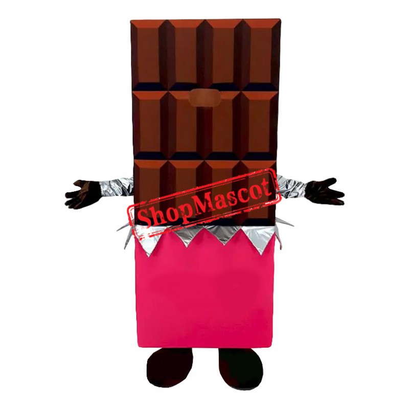 Realistic Lightweight Chocolate Chunks Mascot Costume