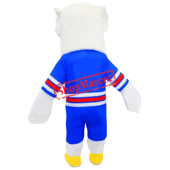White Realistic Lightweight Eagle Mascot Costume
