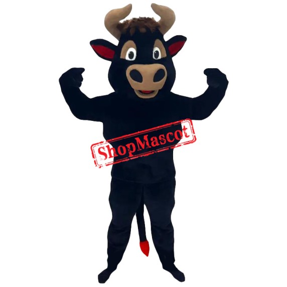 Superb Realistic Lightweight Bull Mascot Costume
