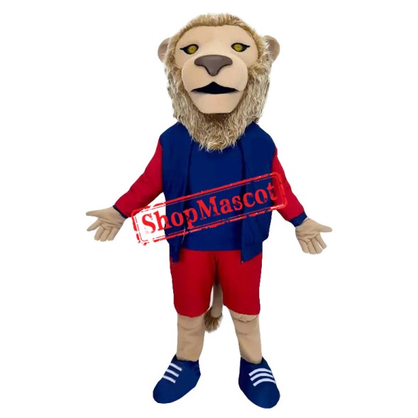 Superb Sport Realistic Lightweight Lion Mascot Costume