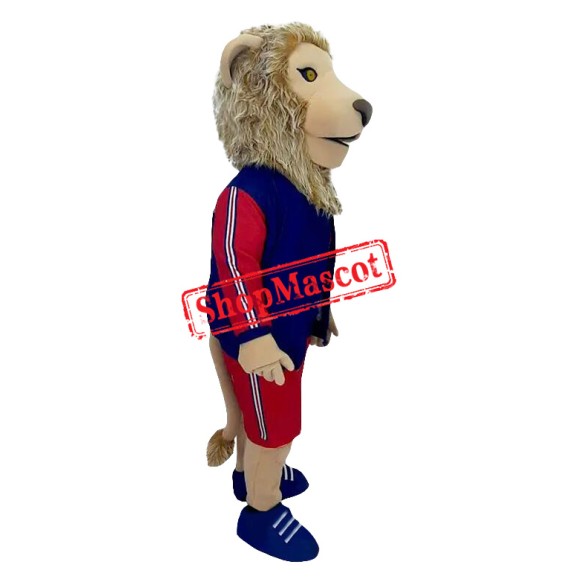 Superb Sport Realistic Lightweight Lion Mascot Costume