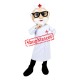 Happy Realistic Lightweight Doctor Mascot Costume