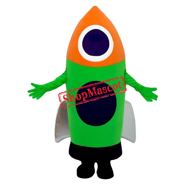 Realistic Lightweight Rocket Mascot Costume