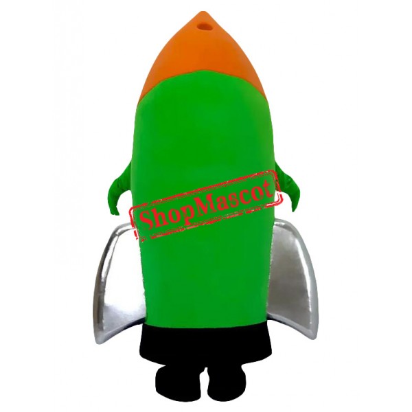 Realistic Lightweight Rocket Mascot Costume