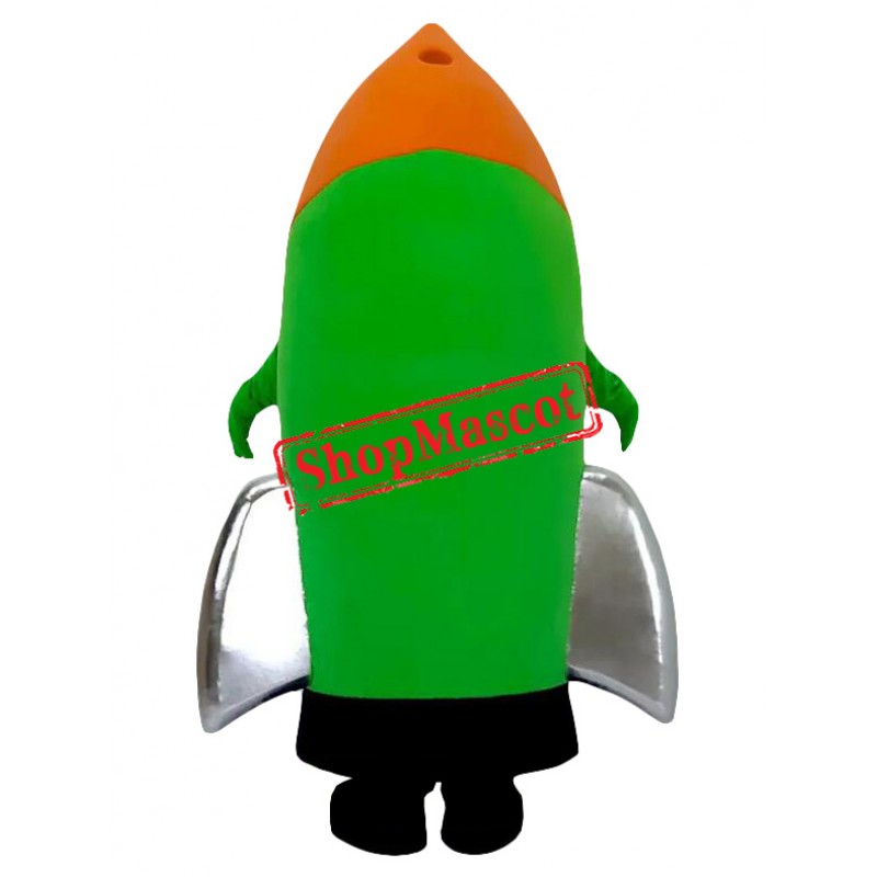 Realistic Lightweight Rocket Mascot Costume