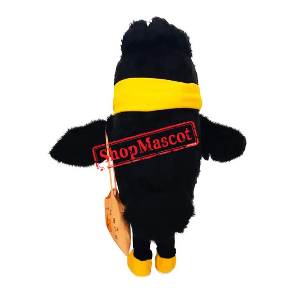 Lovely Realistic Lightweight Black Crow Mascot Costume