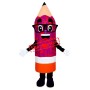 Happy Lightweight Pencil Mascot Costume