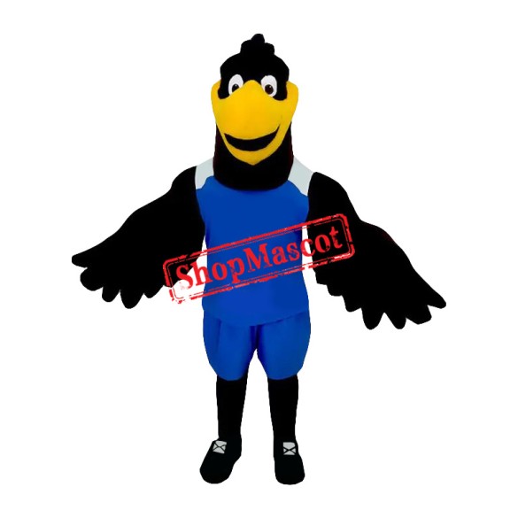 Lovely Lightweight Black Eagle Mascot Costume