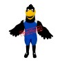 Lovely Lightweight Black Eagle Mascot Costume