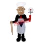 Happy Old Chef Mascot Costume