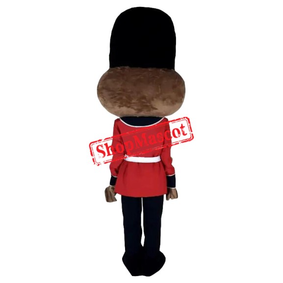 Friendly Lightweight Owl Soldier Mascot Costume Friendly Lightweight Owl Soldier Mascot Costume