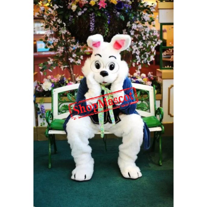 Lovely Realistic Lightweight Easter Bunny Mascot Costume