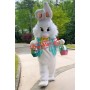 Cute Lightweight White Easter Bunny Mascot Costume