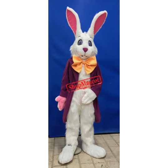 Lovely Lightweight White Rabbit Mascot Costume