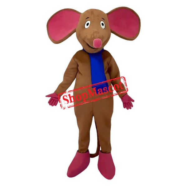 Big Eared Mouse Mascot Costume