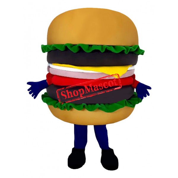 Superb Lightweight Hamburger Mascot Costume