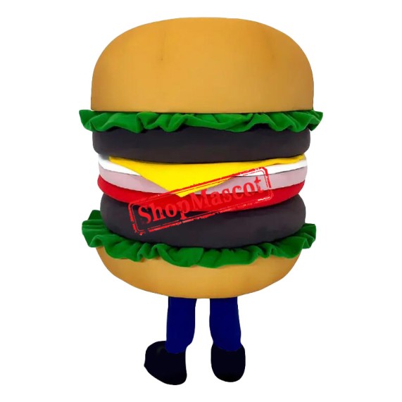 Superb Lightweight Hamburger Mascot Costume