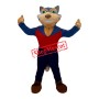 Superb Friendly Lightweight Wolf Mascot Costume