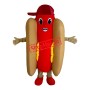 Friendly Lightweight Hot Dog Mascot Costume