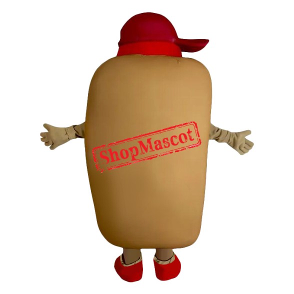 Friendly Lightweight Hot Dog Mascot Costume