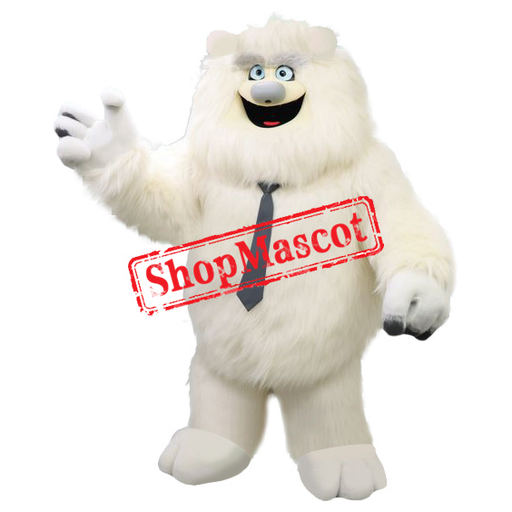 Happy Lightweight Yeti Mascot Costume
