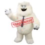 Happy Lightweight Yeti Mascot Costume