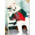 Happy Green Suit Easter Bunny Mascot Costume