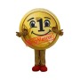 Happy Lightweight Golden Coin Mascot Costume