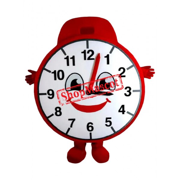 Happy Alarm Clock Mascot Costume