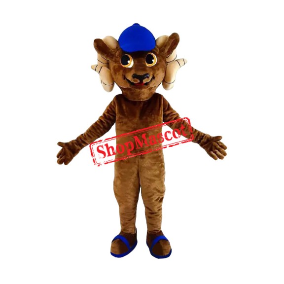 Happy Lightweight Ram Mascot Costume