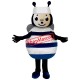 Superb Friendly Realistic Lightweight Bee Mascot Costume