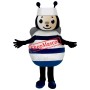 Superb Friendly Realistic Lightweight Bee Mascot Costume
