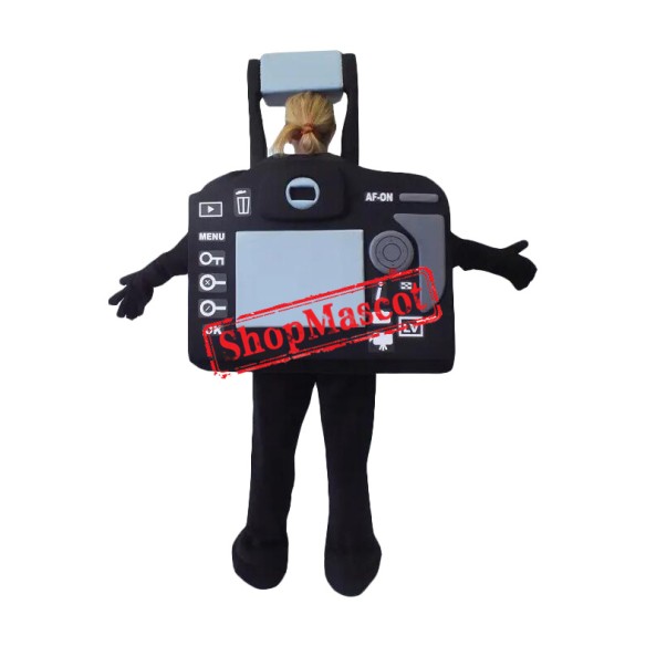Friendly Realistic Lightweight Camera Mascot Costume