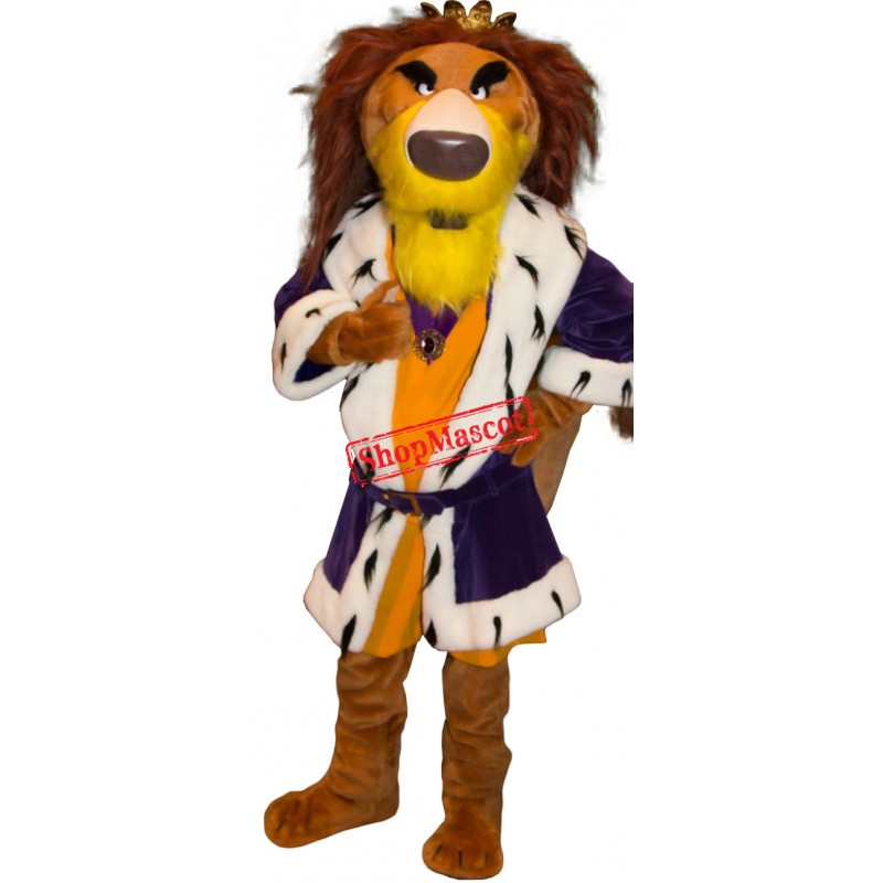 Adult Realistic Lightweight Lion Mascot Costume