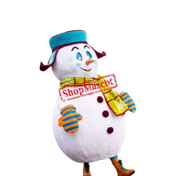 Affordable Realistic Lightweight Snowman Mascot Costume