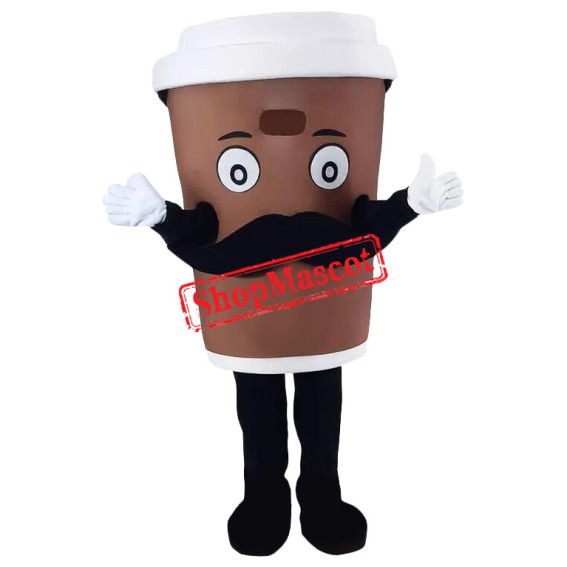Affordable Lightweight Realistic Coffee Mascot Costume