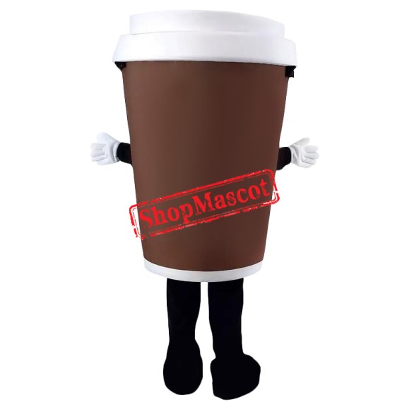 Affordable Lightweight Realistic Coffee Mascot Costume