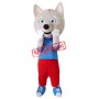 Affordable Lightweight Little Wolf Mascot Costume
