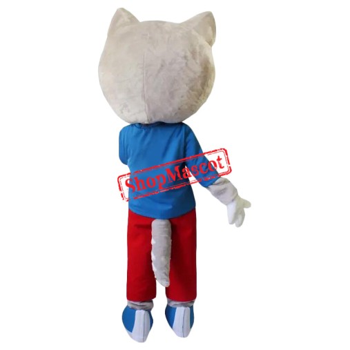 Affordable Lightweight Little Wolf Mascot Costume