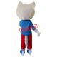Affordable Lightweight Little Wolf Mascot Costume