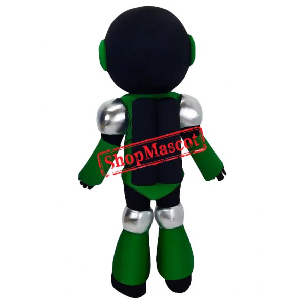 Friendly Lightweight Robot Mascot Costume