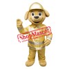 Friendly Lightweight Fire Fighting Dog Mascot Costume