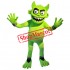 Green Devil Mascot Costume
